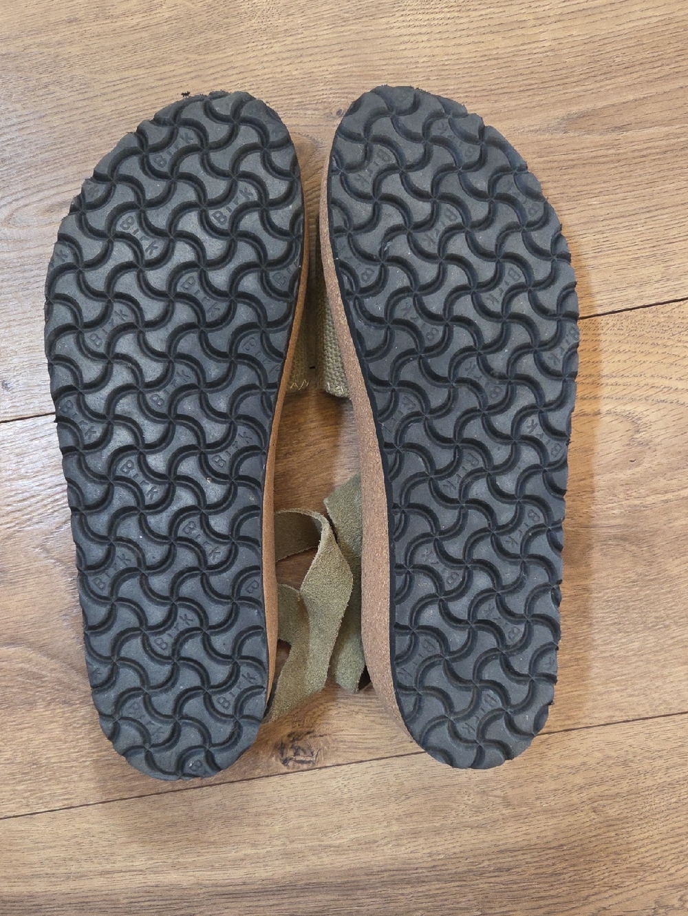 Birkenstock & Papillio Women's Glenda Sandals Faded Khaki - Picture 5 of 6